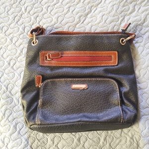 Leather crossbody bag